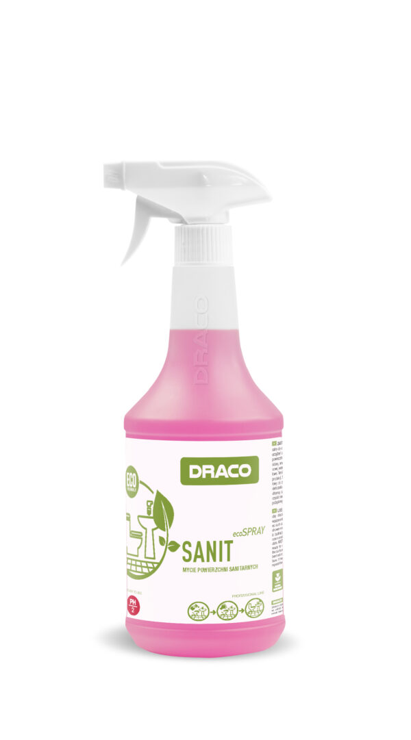 SANIT ecoSPRAY płyn do mycia powierzchni sanitarnych 750ml